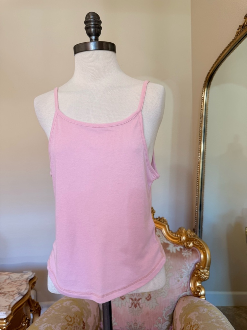 Free People Soft Pink Slim Strap Camisole